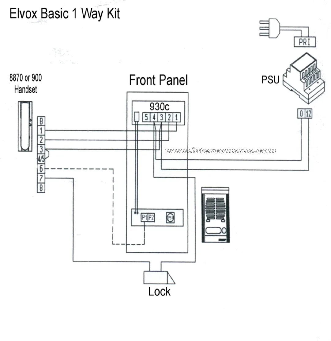 Elvox Intercom Wiring Diagram Wiring Diagram
