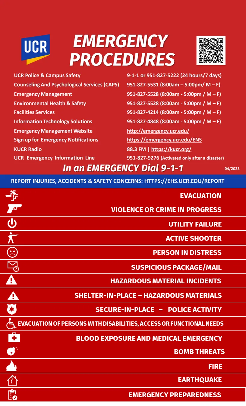 Emergency Flip Chart Office Of Emergency Management