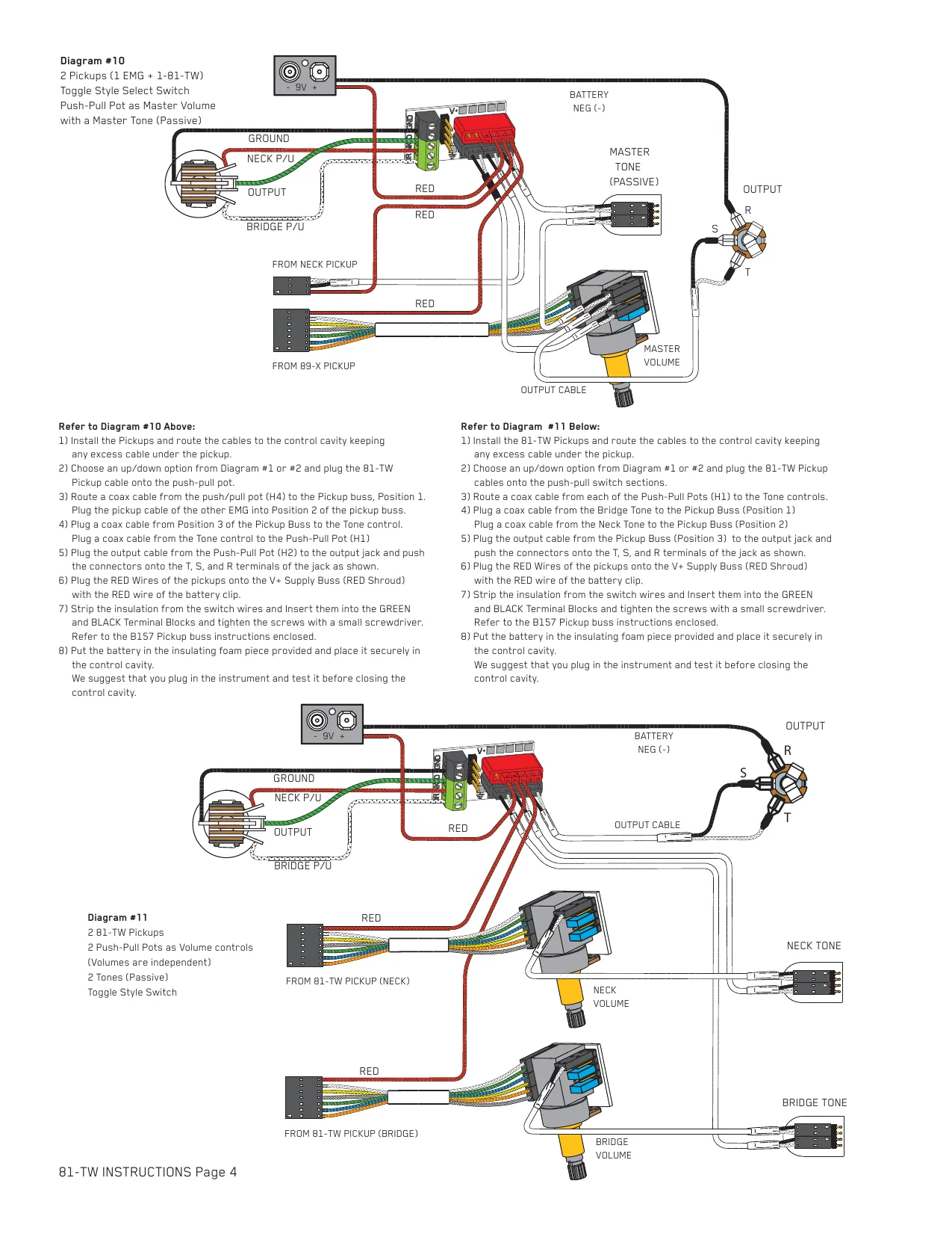 Emg Wiring Diagram 81 85 1 Volume Tone Wiring Diagram