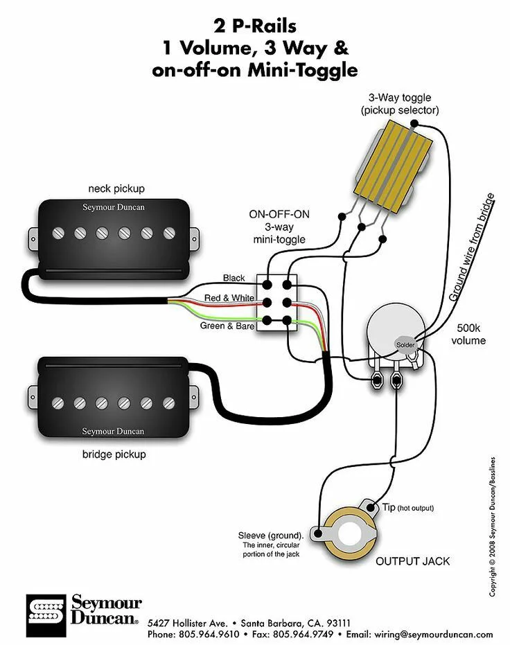 Emg Wiring Diagram Solder ️Emg Solderless Wiring Kit Diagr