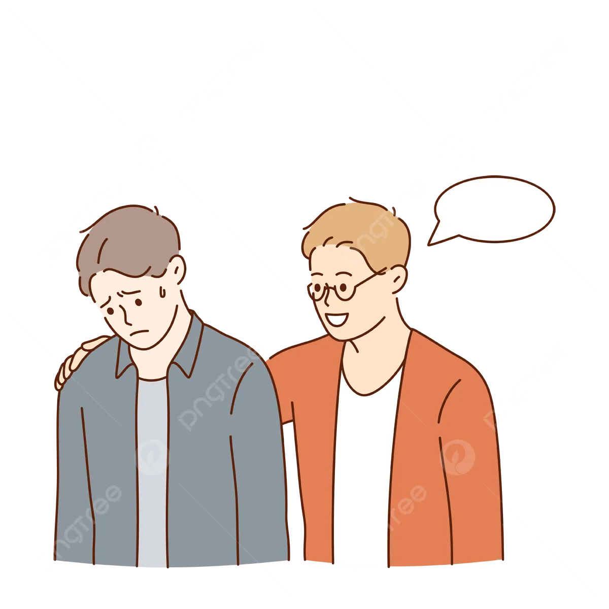 Empathy Understanding And Helping Concept Empathy Mental Stress Png And Vector With