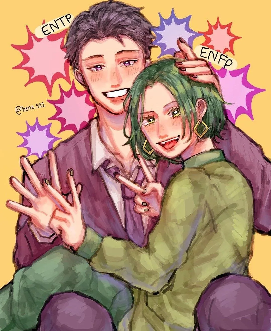 Enfp Personality Myers Briggs Personality Types Enfp T Intj Anime Oc Kawaii Anime