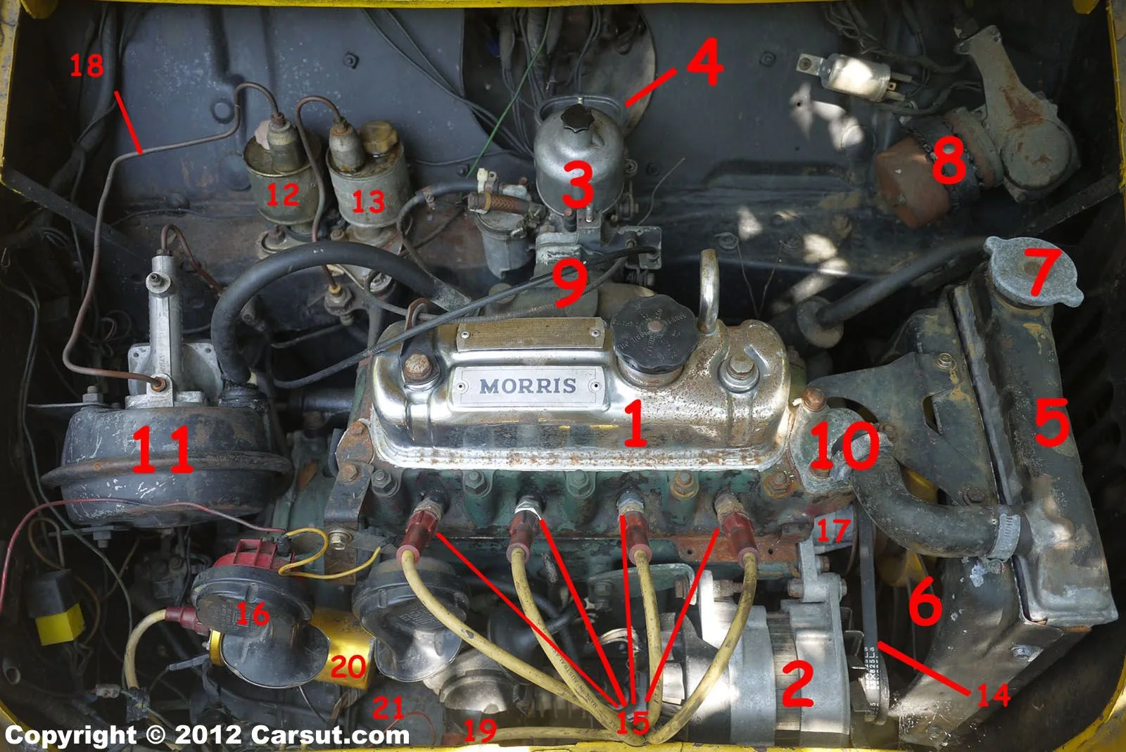 Engine Diagram And Labeled Engine Parts Diagram