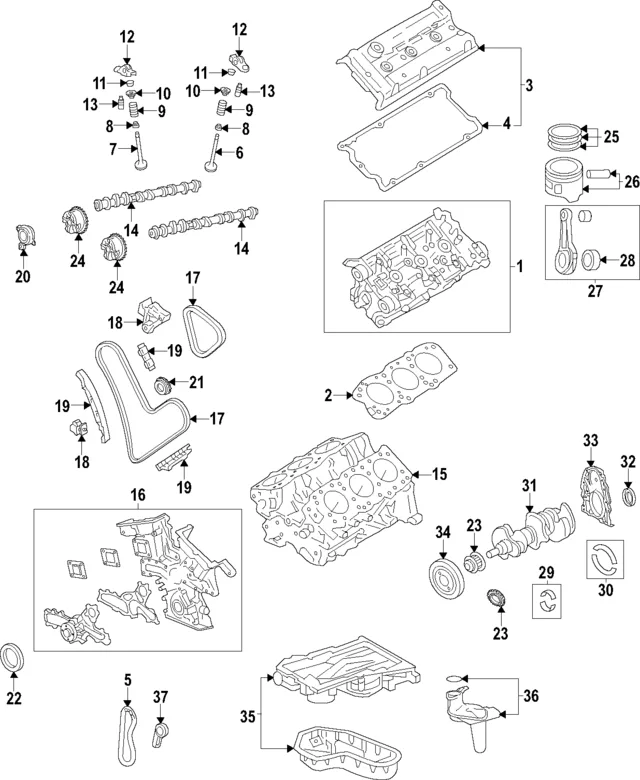 Engine Lifters Diagram