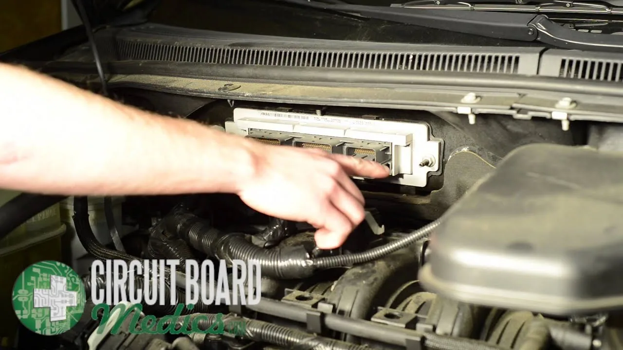Engine Powertrain Computer Module Replaced
