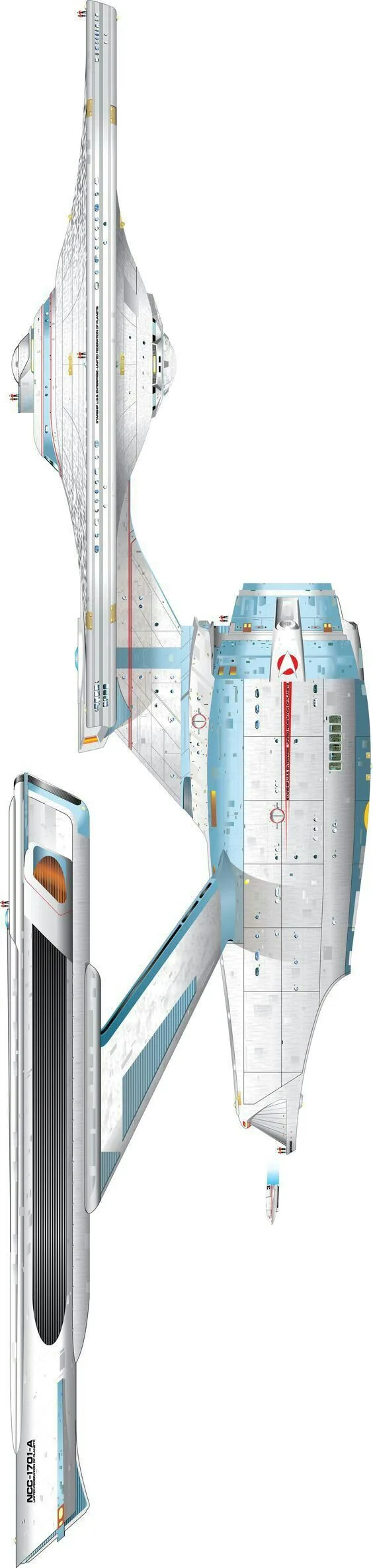 Enterprise J Schematic Pin
