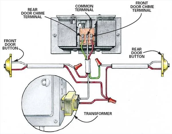 Entry Chime Wiring Diagrams
