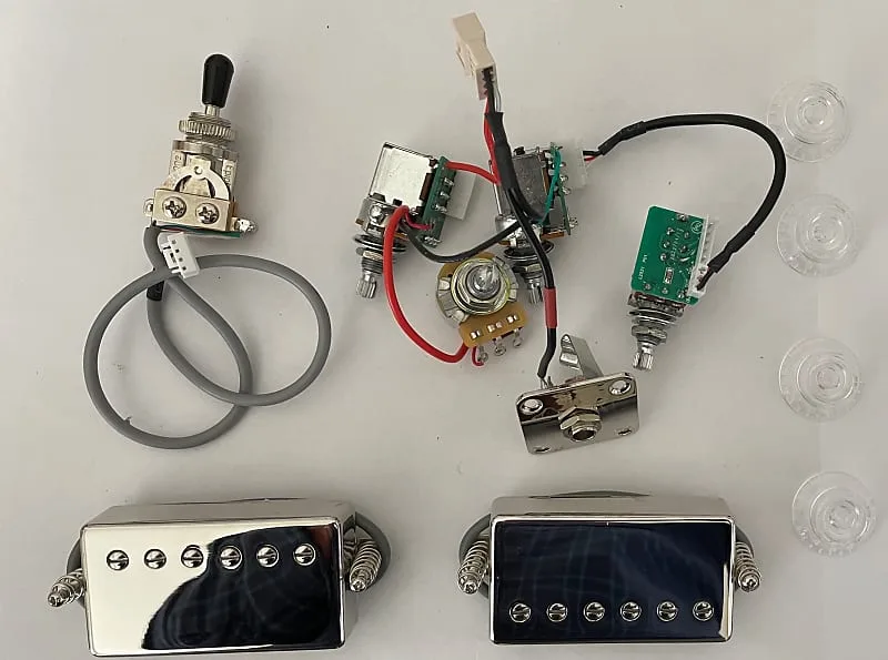 Epiphone Les Paul Modern Probucker Pickups And Wiring Harness Reverb