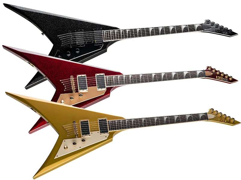 Esp Guitars Announces Ltd Kirk Hammett Signature Series Kh V