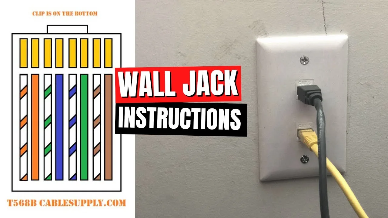 Ethernet Wiring Diagram Wall Jack At Kathaleen Velasquez Blog