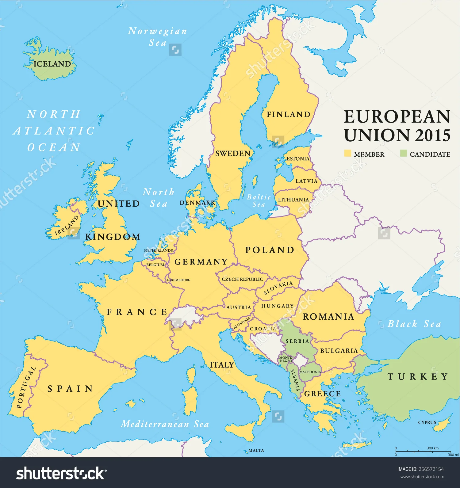 European Union Map 2022