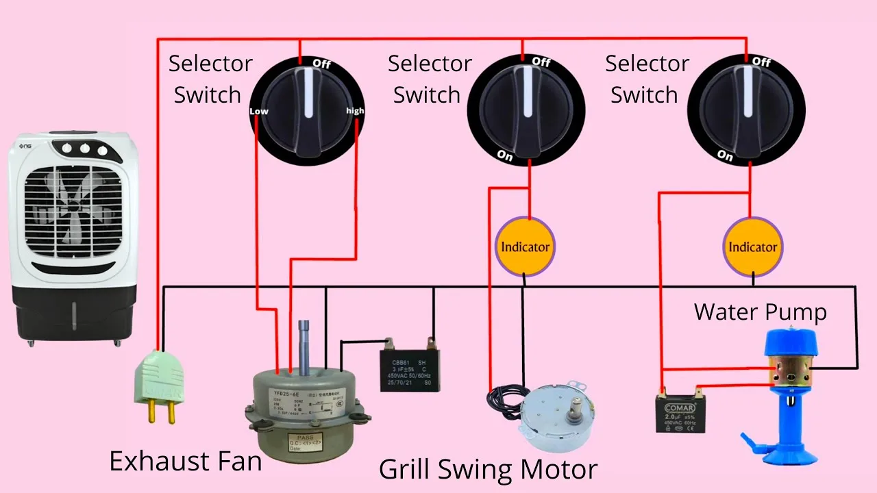 Evaporative Cooler Wiring Cooler Wiring Swamp Evaporative Sw