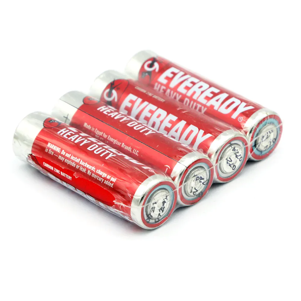 Eveready 1015 Red Aa Battery X 4 Sw Pack Pencil Cell