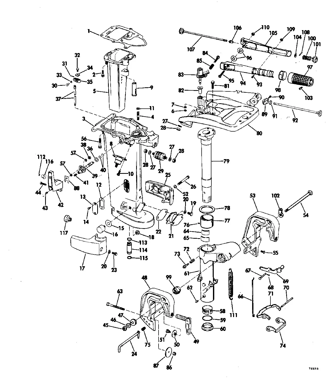 Evinrude Parts Lookup Diagram