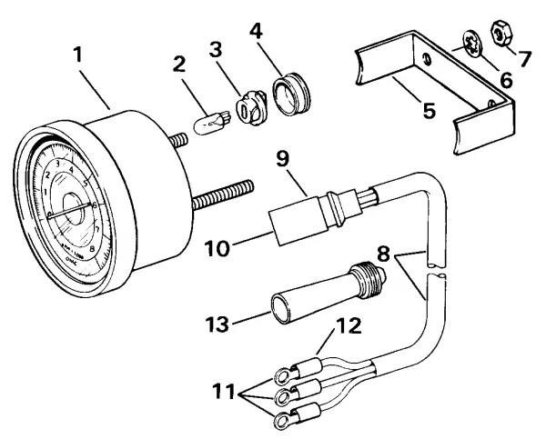 Evinrude Tachometer Wiring Car Wiring Diagram