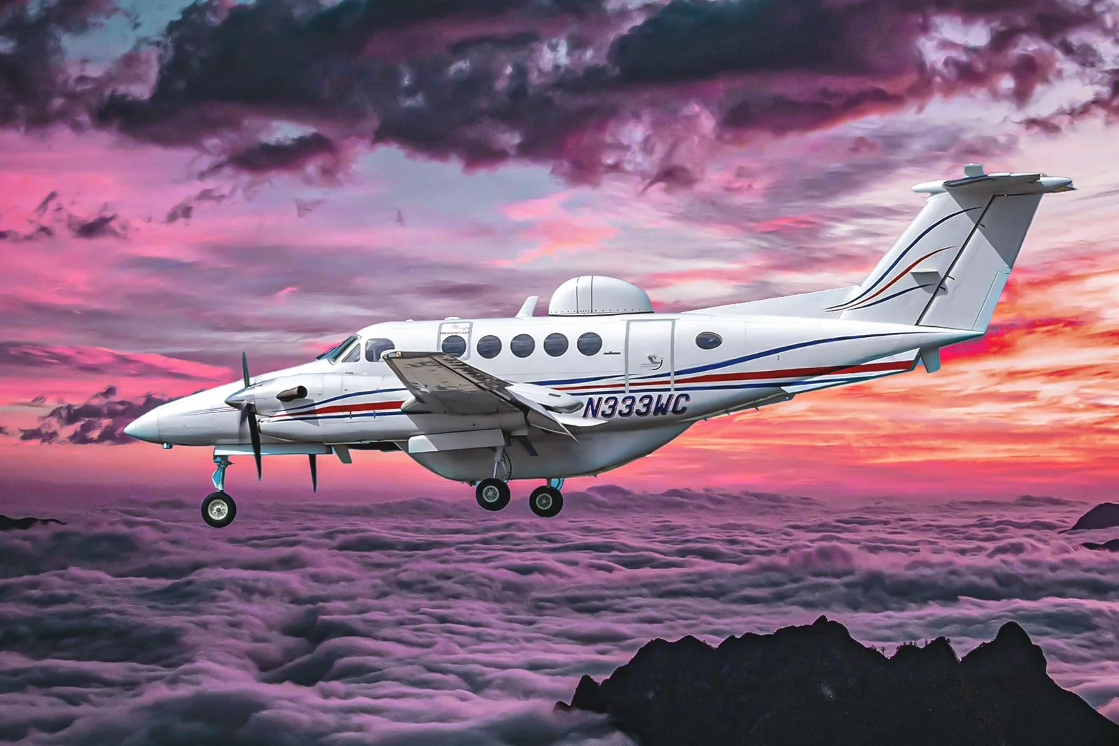 Examined The 5 Variants Included In The Super King Air Family