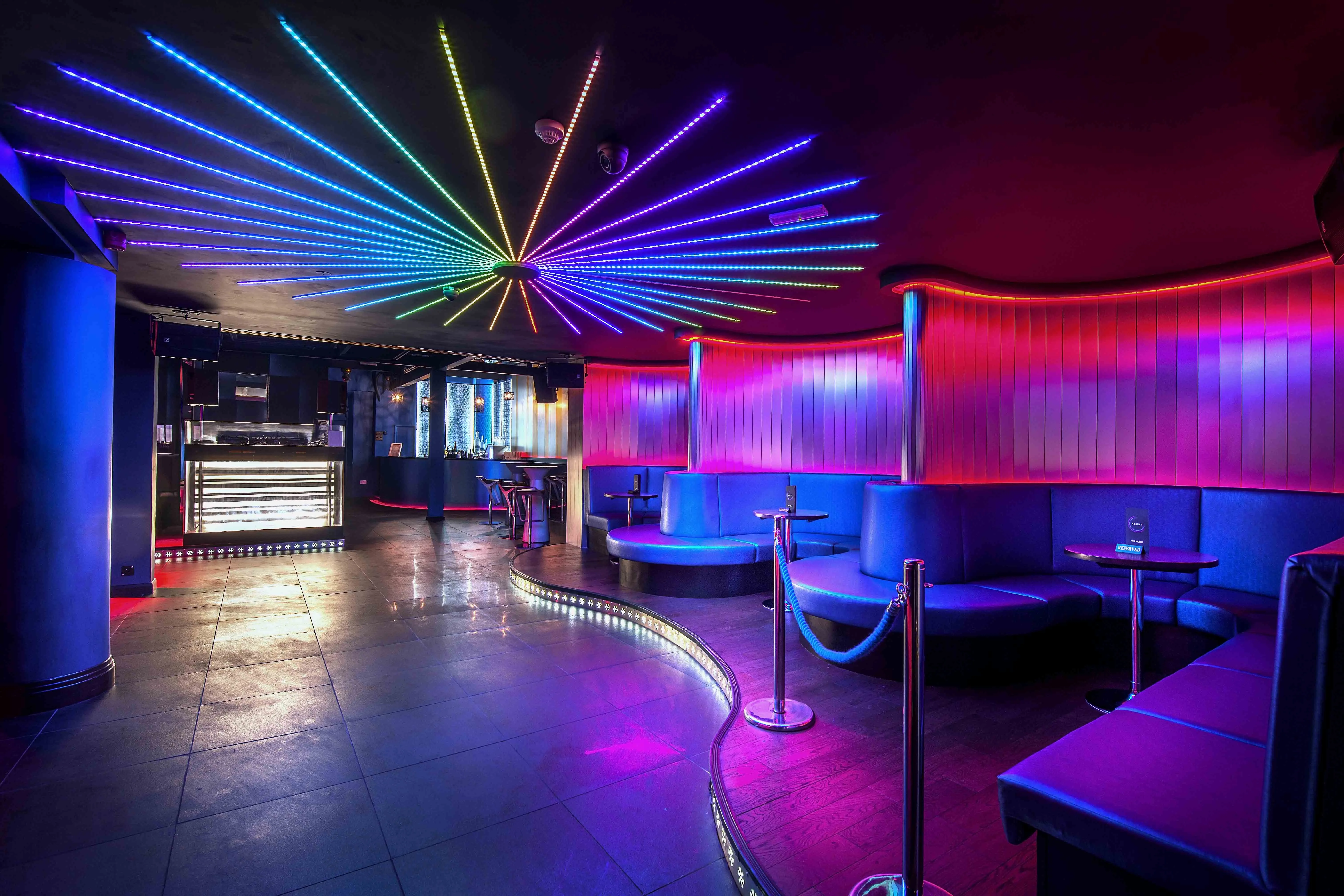 Experience The Electric Atmosphere Of Azure Nightclub London