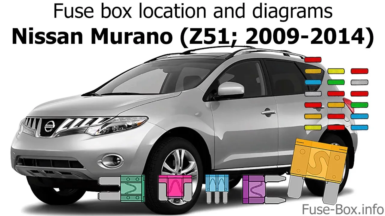 Exploded Diagram 2009 Nissan Murano Trunk Nissan Murano Wiri