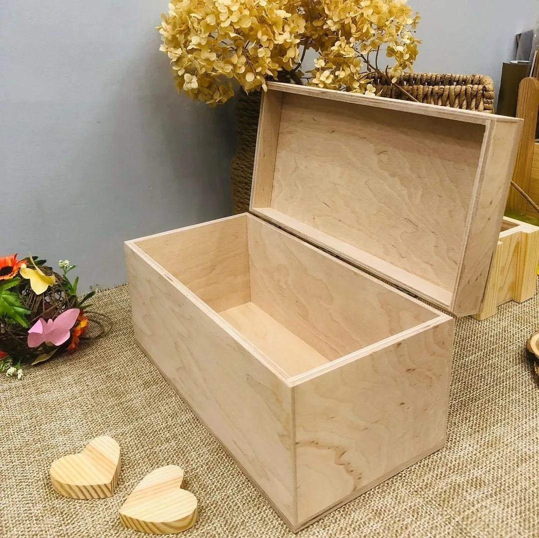 Extra Large Wood Box With Lid At Mark Cortese Blog
