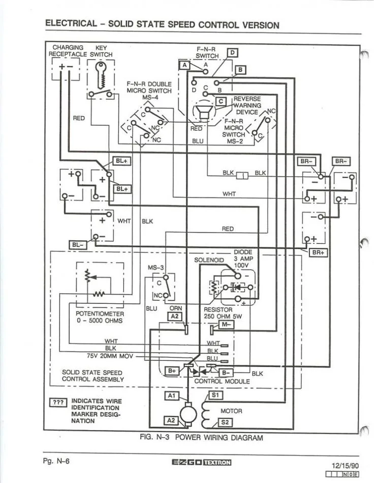 Ez Go Txt Wiring Diagram 36 Volt