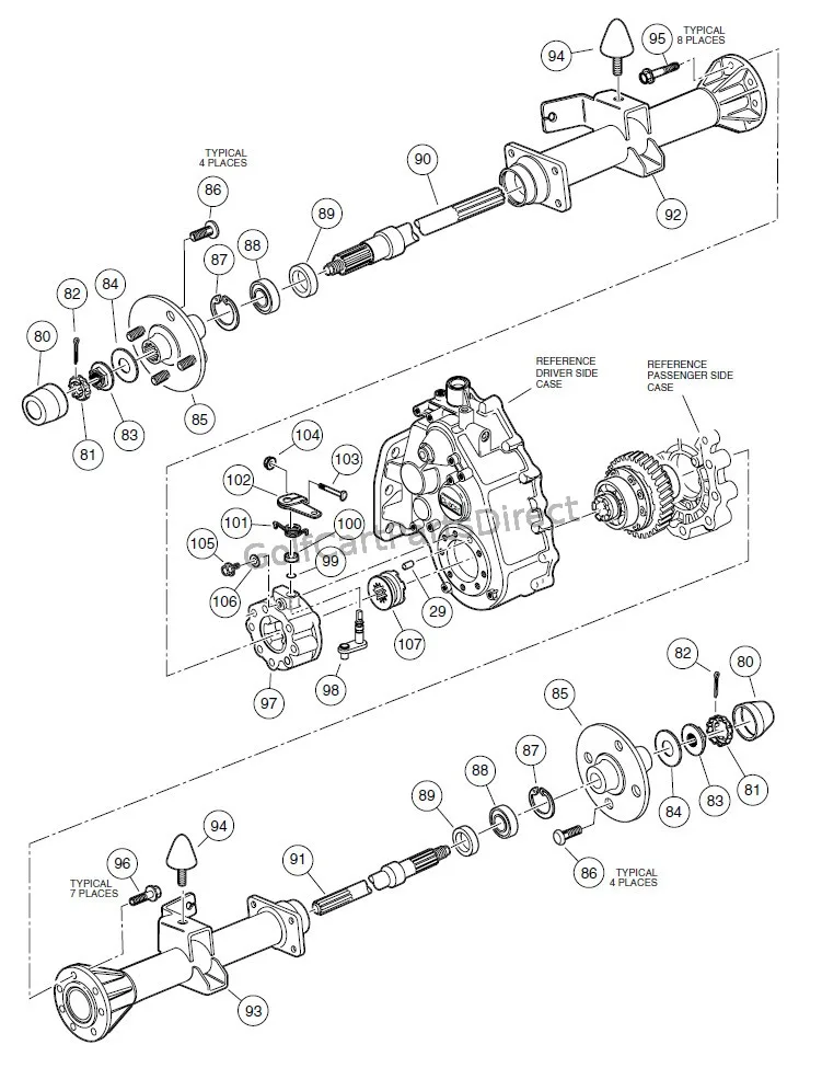 Ezgo Transaxle Diagram