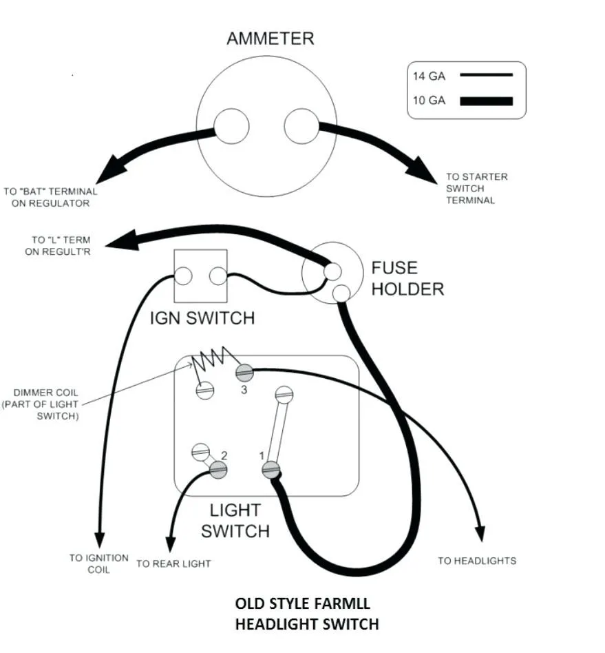 Farmall H Wiring Diagram 6 Volt