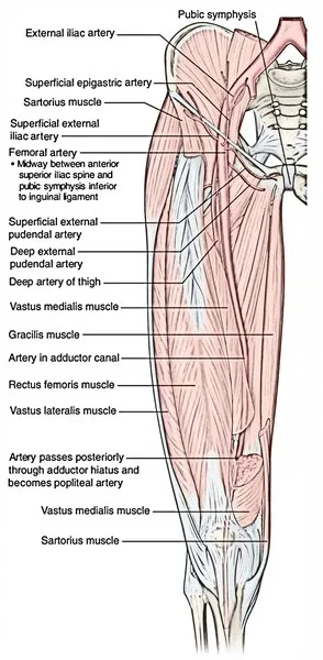 Femoral Artery Earth S Lab