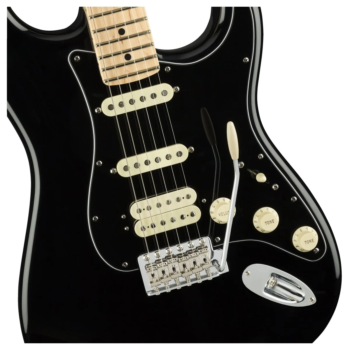 Fender American Performer Stratocaster Hss Mn Black At Gear4Music