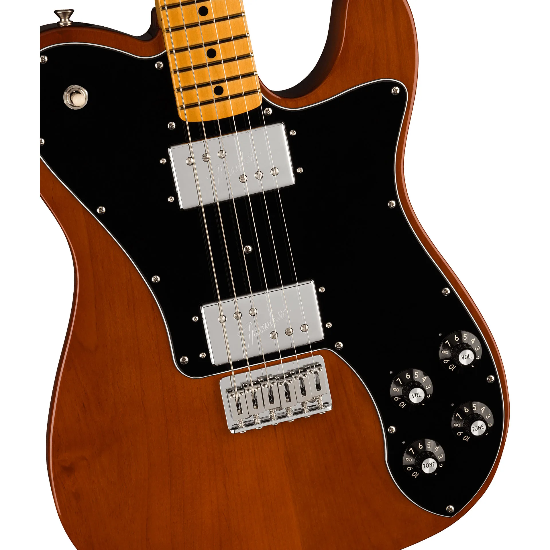 Fender American Vintage Ii 1975 Telecaster Deluxe Mocha Electric Guitar