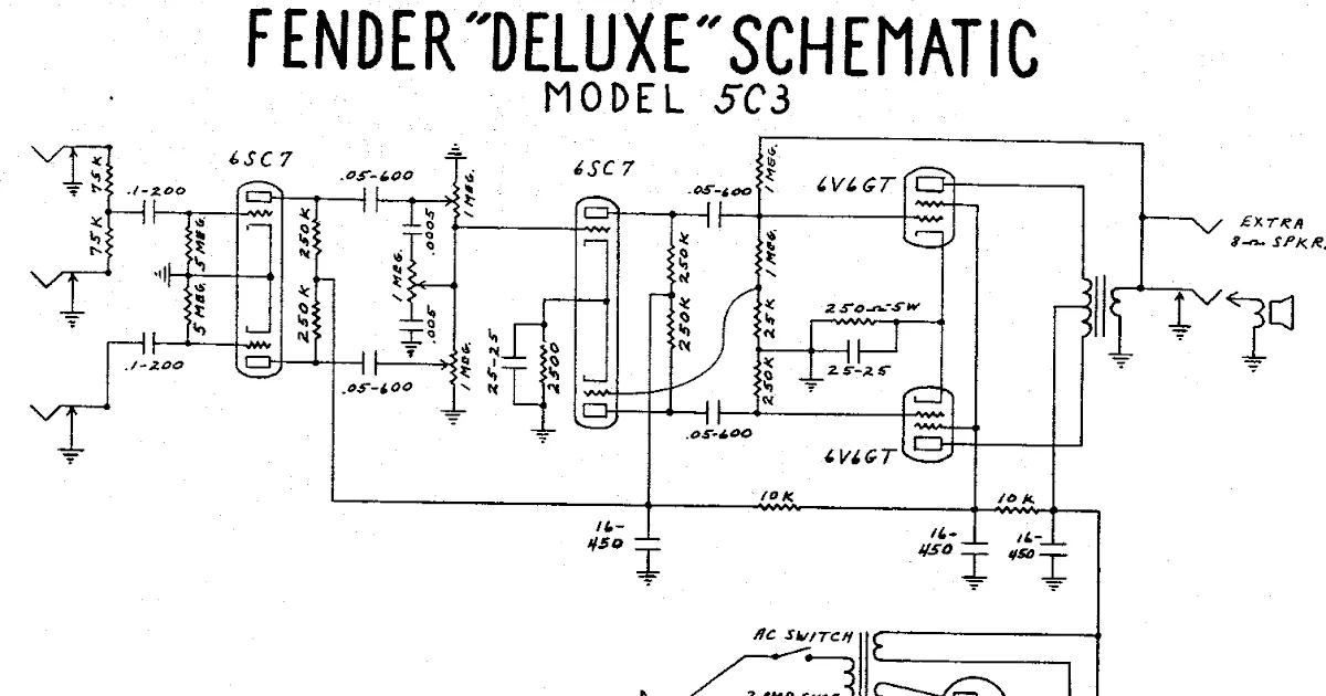 Fender Amp Wiring Diagram