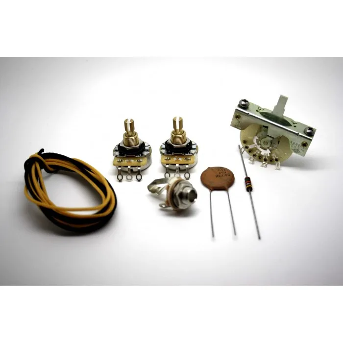 Fender Broadcaster Wiring Kit Blend Circuit 1950 51 Old Capacitor And Resistor