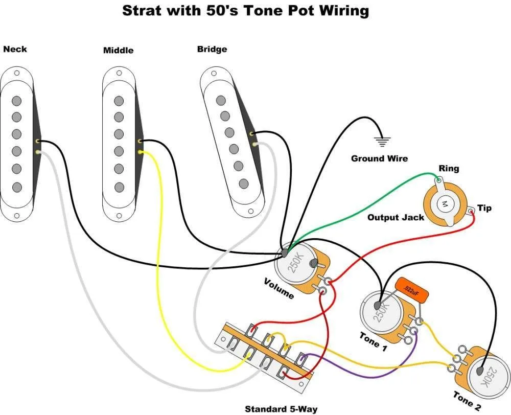 Fender La Ita Wiring Diagram