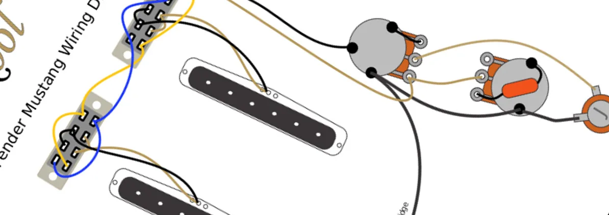 Fender Mustang Wiring Diagram Fitting Instructions Mustang