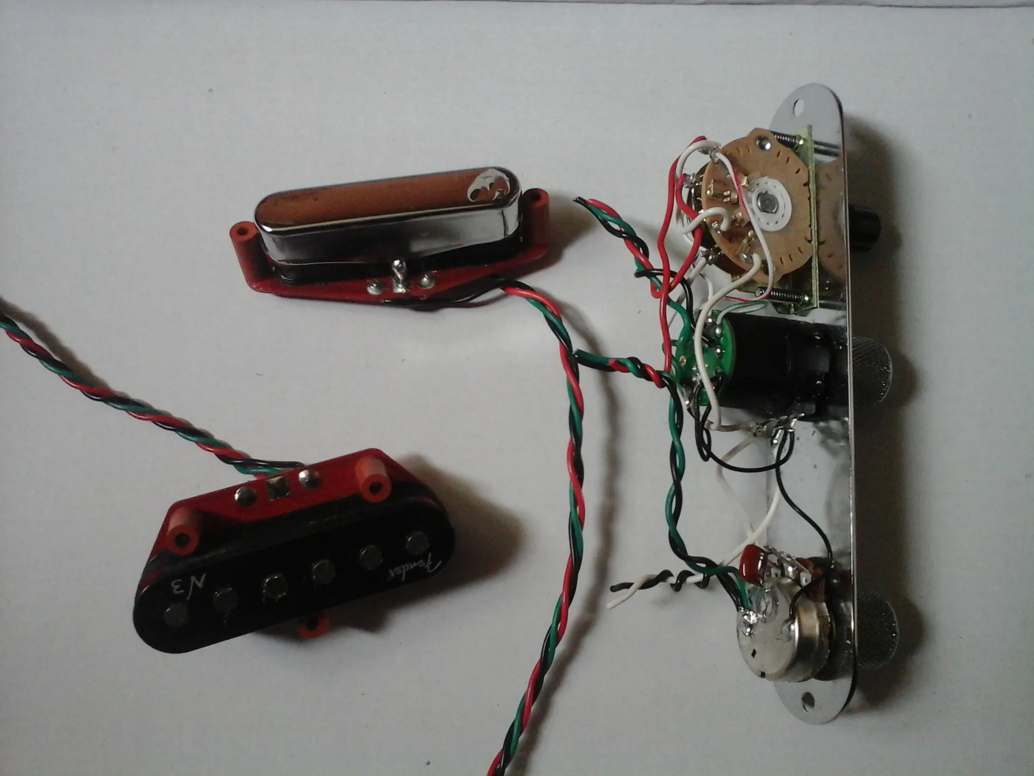 Fender N3 Noiseless Tele Pickups Set Image 1094812 Audiofanzine