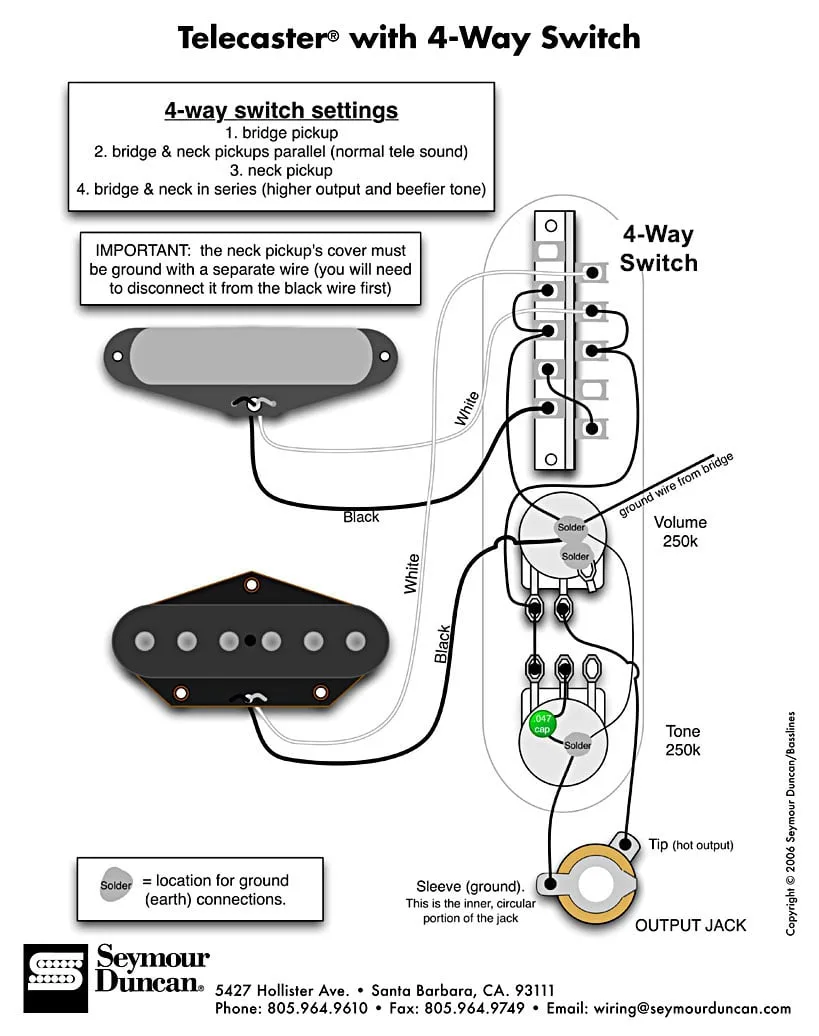Fender Noiseless Tele Pickups Wiring Diagram Wiring Diagram And Schematic