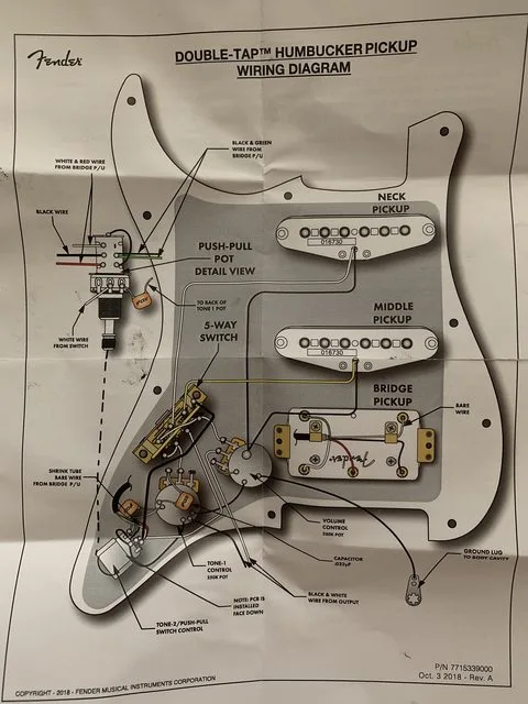 Fender Stratocaster S1 Wiring Diagram Wiring Diagram