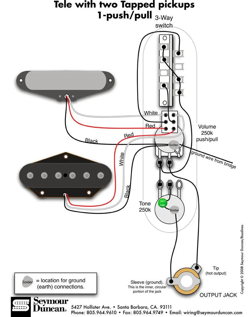 Fender Tele Wiring Diagrams