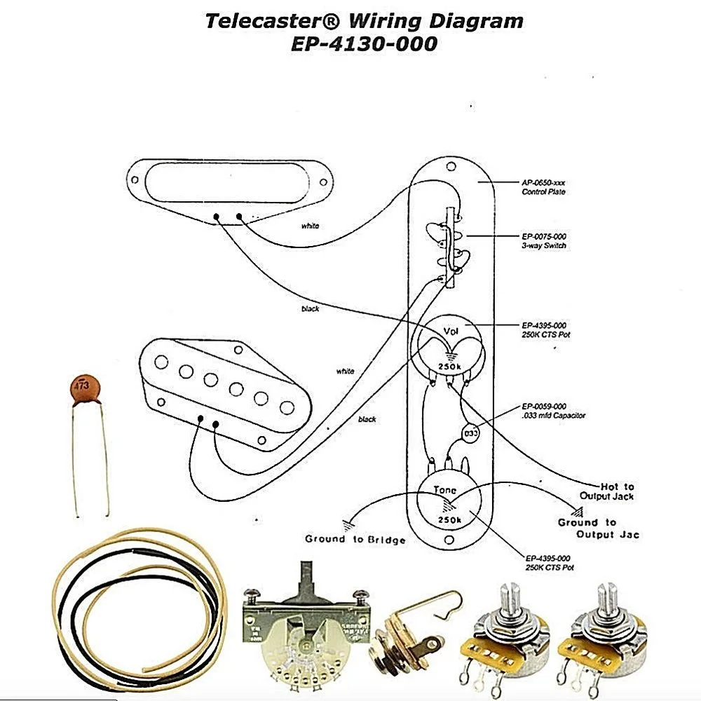 Fender Telecaster Wiring Diagrams