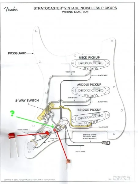 Fender Vintage Noiseless Wiring Diagram Car Wiring Diagram