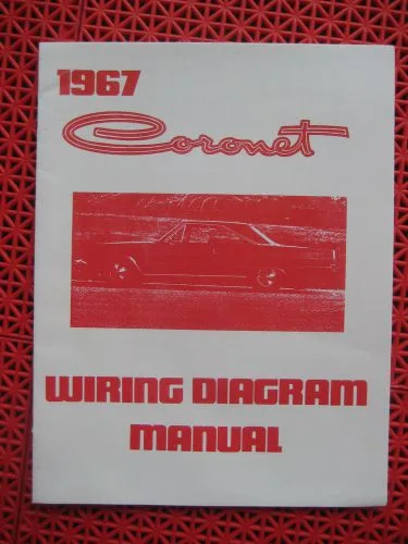 Find 1967 Dodge Coronet Wiring Diagram Manual In Venice Florida United States For Us 11 50