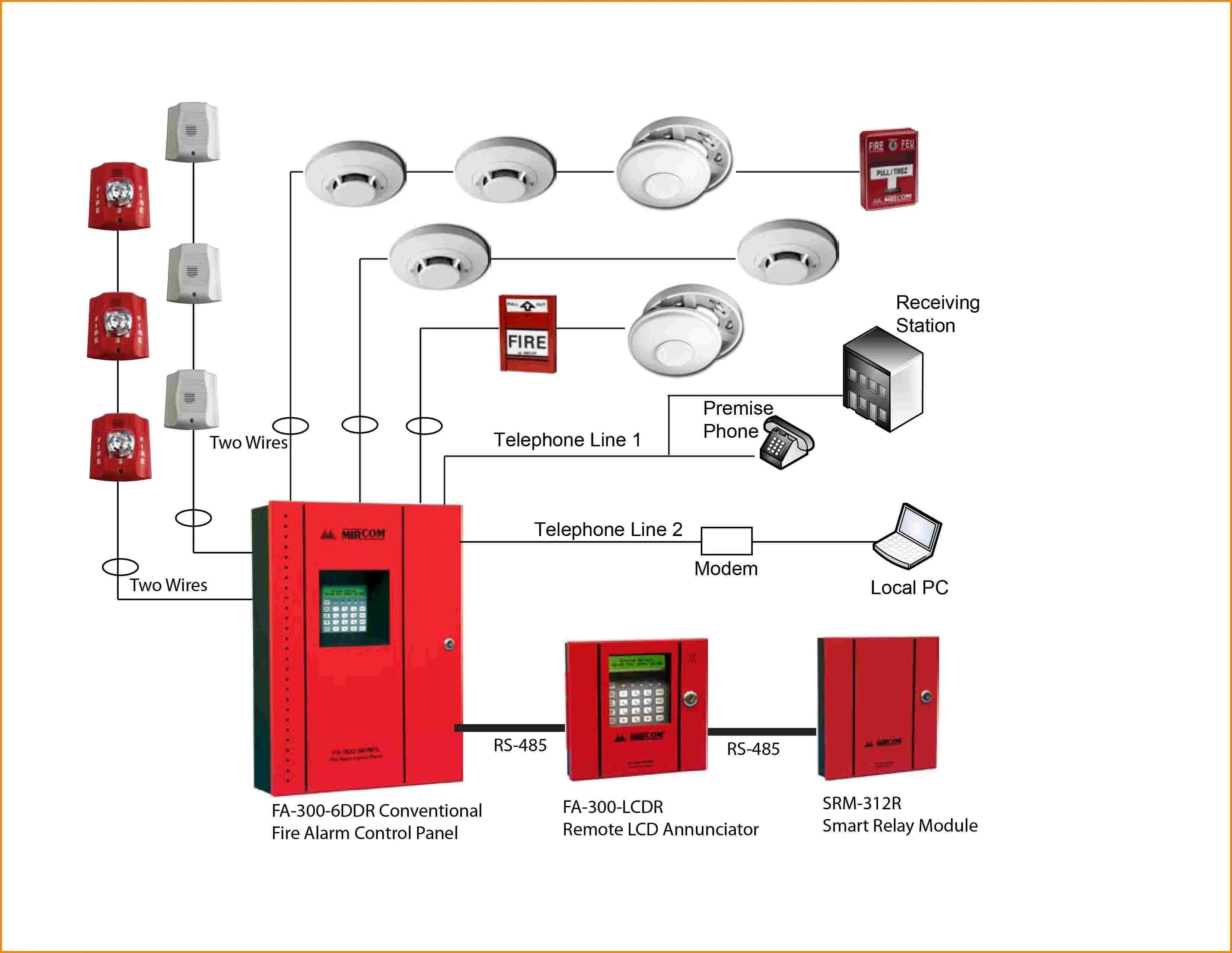 Fire Alarm Wiring Diagram Pdf