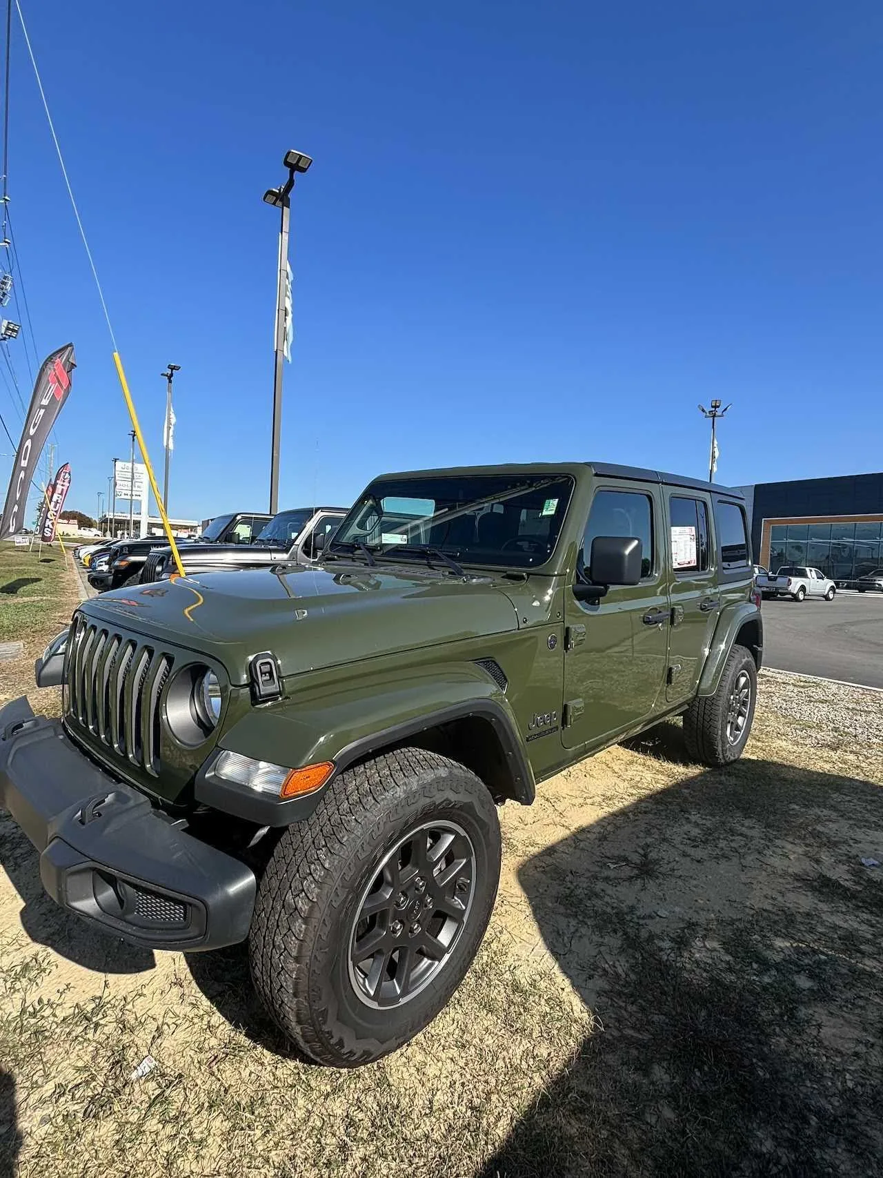 First New Wrangler I Ve Purchased Never Thought I D See The Day Wranglers Were Electric R