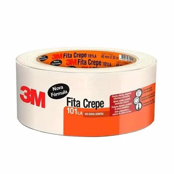 Fita Crepe 3M 101La