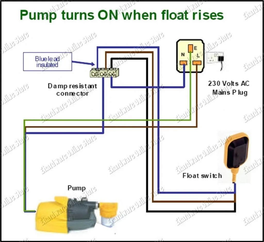 Float Switch Circuit Diagram
