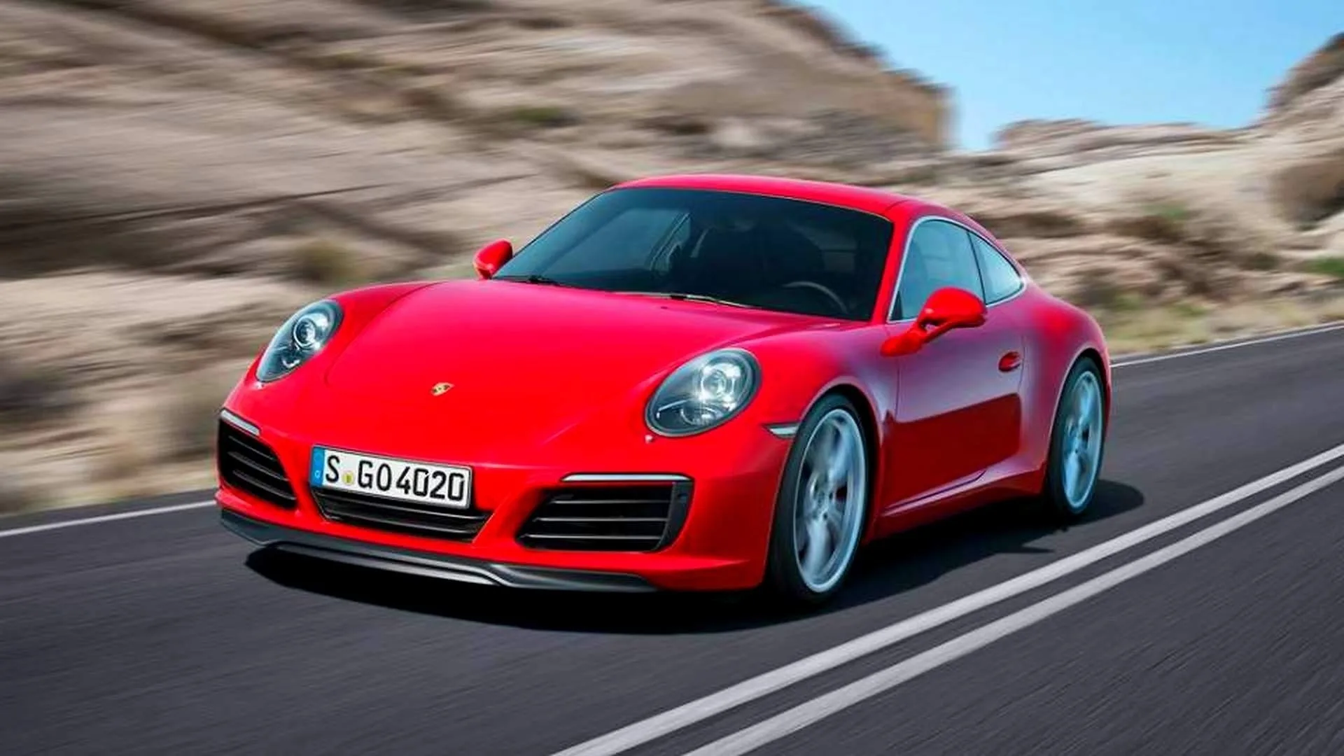 Fond D Écran Véhicule Voitures Rouges Porsche 911 Voiture De Sport Flou De Mouvement