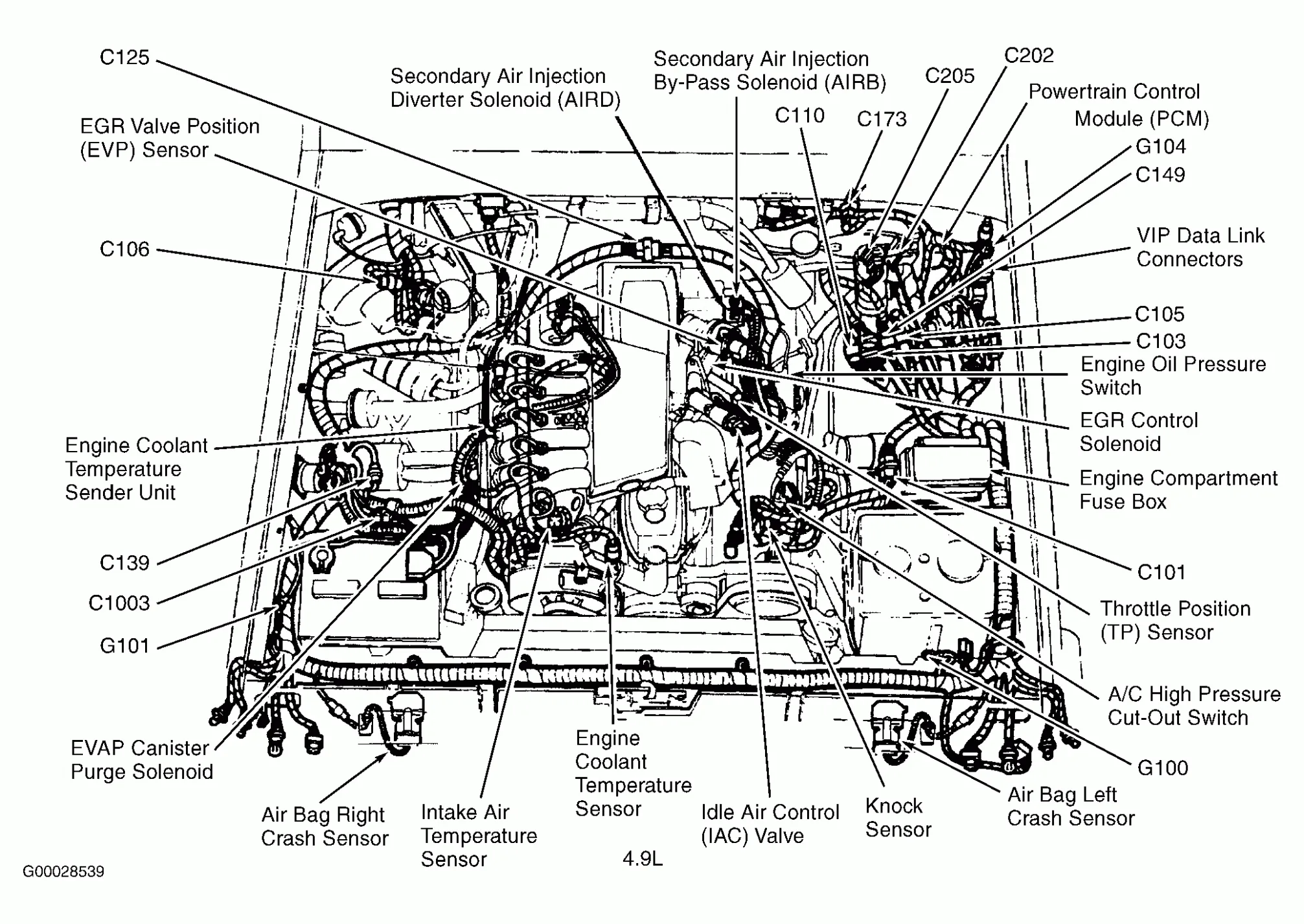 Ford 4 0L Engine Wire Diagram