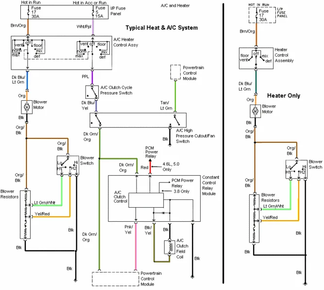 Ford Ac Schematic