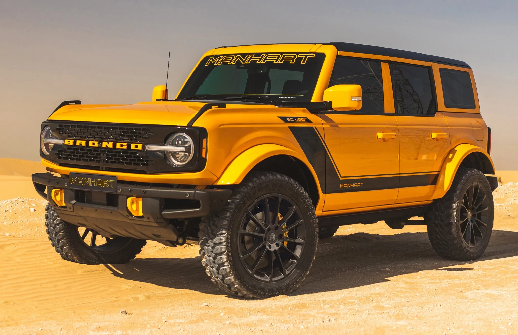 Ford Bronco By Manhart Is Cooler Than The Bronco Raptor Has Extra Oomph Autoevolution