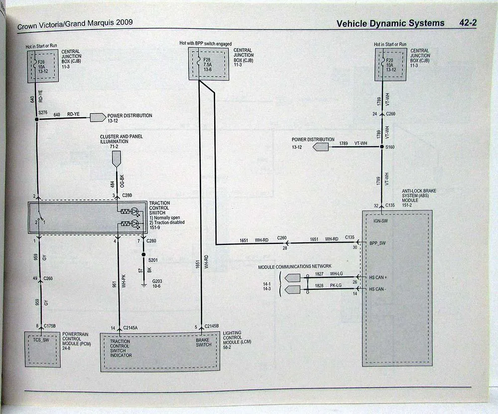 Ford Crown Victoria Wiring Diagram Wiring Diagram