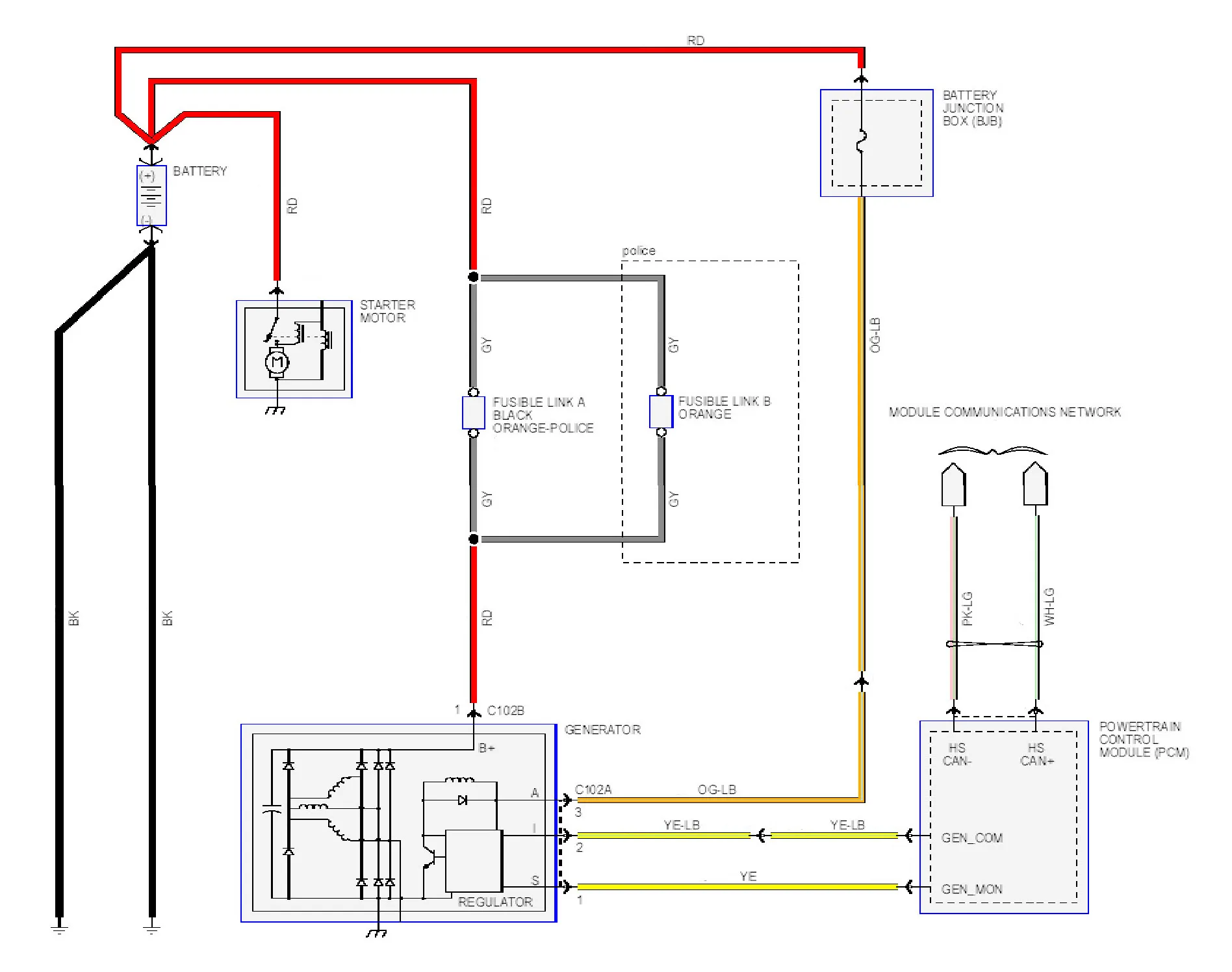 Ford Crown Victoria Wiring Schematic Wiring Digital And Schematic